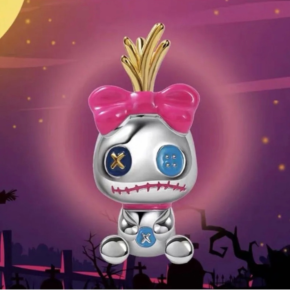 NEW•Zombie Rag-doll DIY charm